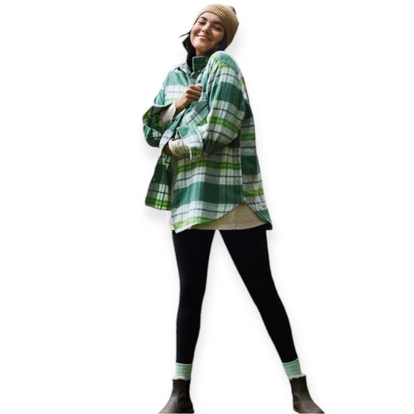 aerie Tops - Aerie anytime plaid flannel M